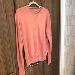 【UNIQLO】UVカットスーピマコットンクルーネックカーディガ...