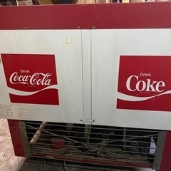 コカコーラ　レトロ　冷蔵庫の画像