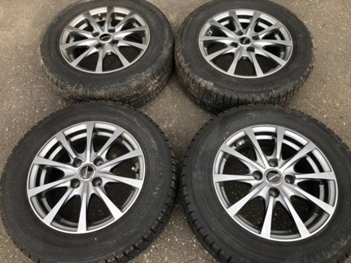 値下げ！ 185  65  R14  アルミホイール付スタッドレスタイヤ