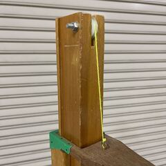 身長測定器　健康診断　昭和レトロ　保健室　木製　小学校　中学校　スケール　ビンテージ　インテリアの画像