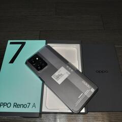 新品未使用 OPPO Reno7 A スターリーブラック 128...