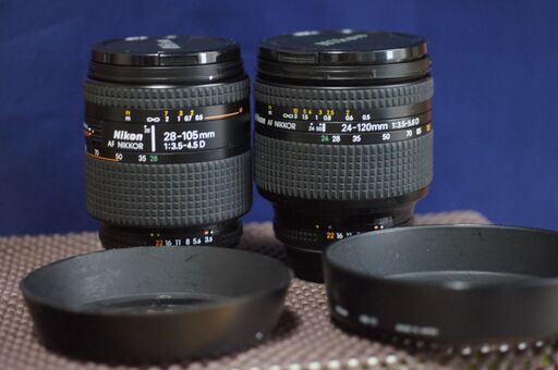 健全　ニコンレンズ　28-105　24-120mm