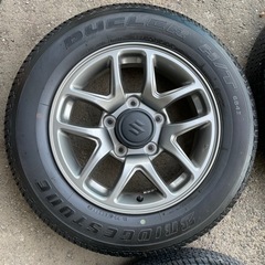 ジムニー jb64w 純正タイヤ付きアルミホイール4本セットの画像