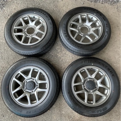 ジムニー jb64w 純正タイヤ付きアルミホイール4本セット