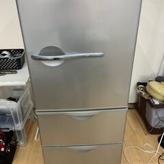 【レガストック川崎本店】三洋電機 ３ドア冷凍冷蔵庫 SR-261U 2011年製 255L シルバー