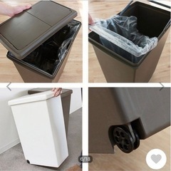 【値下げ】スライド式 45リットル ゴミ箱の画像