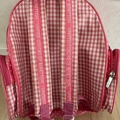 キッズ　BENETTON リュックの画像