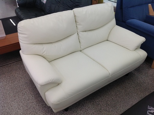 ニトリ 合皮 2人掛けソファー 【9650054】