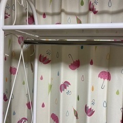 ☆【お値引き】おしゃれハンガーラック自宅保管品の画像