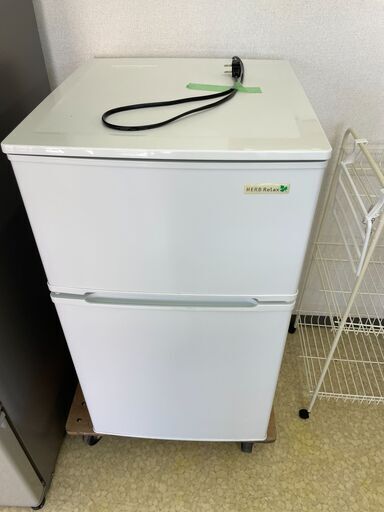 YAMADA ノンフロン冷凍冷蔵庫 YRZ-C09B1　2016年製　1人暮らし用　９０L