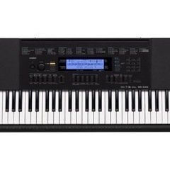 電子キーボード CASIO WK-245・椅子・純正スタンド 3点セットの画像