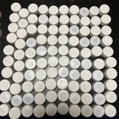 ペットボトルキャップ白　100個