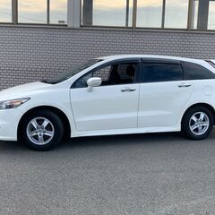 車検令和5年8月まで　ストリーム　２WD　試乗可能　自社ローン可能の画像