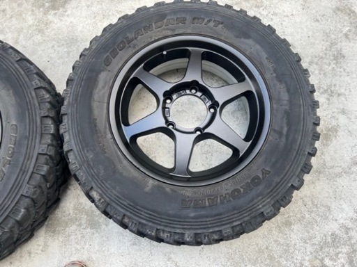 ジムニーに！タイヤホイール4本セット！195R16 ジオランダーMT