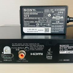 ソニーブルーレイディスクプレーヤー／DVDプレーヤー【美品】の画像