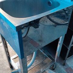 値下げ★一層シンク　AZUMA SUS製　使用頻度浅の画像