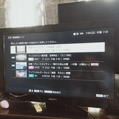 ハードディスク内蔵KDL-32BX30Hブラビアの画像