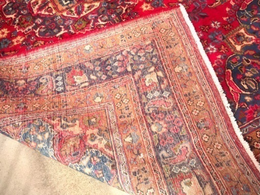 ペルシャ絨毯　279×211 イラン産　手織り