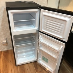 冷蔵庫 ハイアール 121L ブラック 【美品】 1～2人用の画像