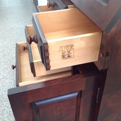 北海道民芸家具 ライティングビューロー 【9650006】