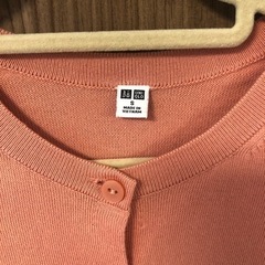 【UNIQLO】UVカットスーピマコットンクルーネックカーディガン（長袖）/Sサイズの画像