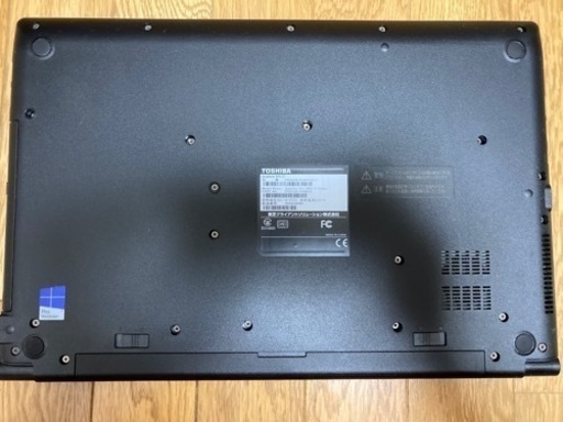 購入者決定【中古品】東芝　ノートパソコン　Win10Pro