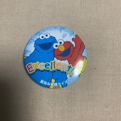 セサミストリート　缶バッジ