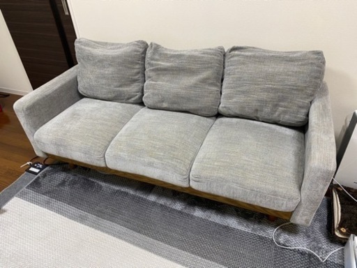 ソファー　シュリンプ 3Pソファ