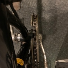 引取り先決まりました。BMXタイプ　折り畳み自転車　ブラック　極太タイヤの画像