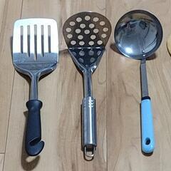 キッチン用品5点セット＋ポリ袋スタンド