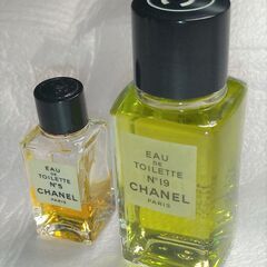 [中古]CHANEL EAU DE TOILETTE No5、No19　シャネル　オードゥトワレット　オードトワレの画像