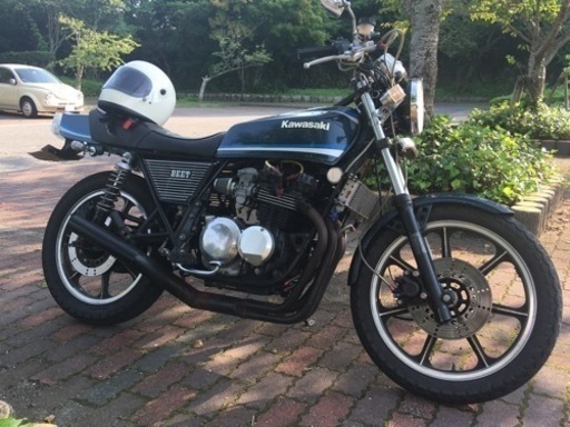 低走行　KZ550B Z550FX 国内登録済(車検付) 実働 不具合無し 実働 リアディスク )Z400FX Z500 KZ