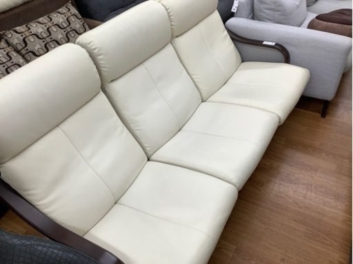 FUJI FURNITURE 3シーターセパレートソファー売ります！