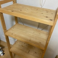 【取引先決定】⭐︎無料⭐︎  茶色の棚の画像