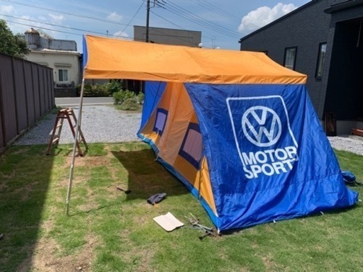 大型ファミリーテント　タープ