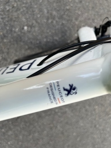 美品PEUGEOT CYCLES SPORT WHITE