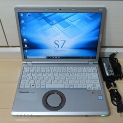 JC0678 パナソニック Let's Note CF-SZ6 16GB 256 SIM 美品 office2019