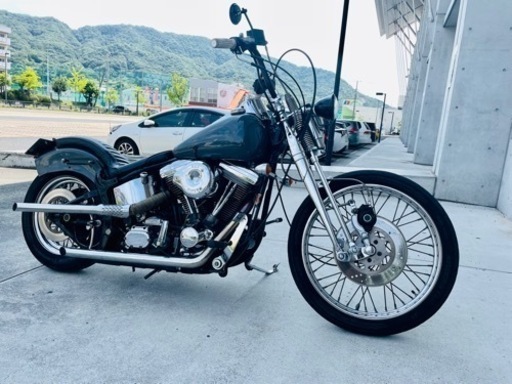 【値下げ】ハーレー　FXSTS エボ　スプリンガー　3拍子
