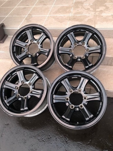 weds キーラーフィールド 16インチ 7J+26 6穴 4本