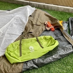 ※お値下げしました【4〜6人用】キャノピーテント（green stage）の画像