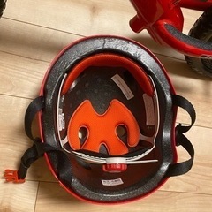 キッズ用ランニングバイク スト　ヘルメットセットの画像