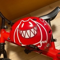 キッズ用ランニングバイク スト　ヘルメットセットの画像
