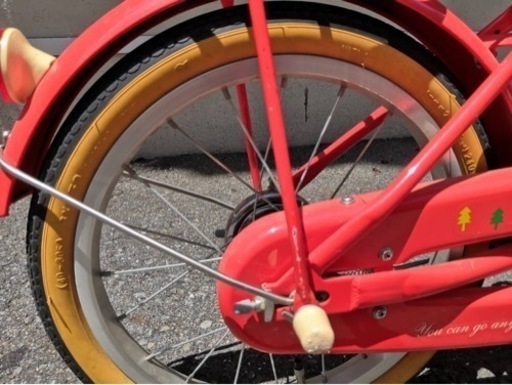 16インチの子供用自転車を5000円でお譲りします！