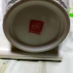 【九谷焼】柴田陶器 金彩色絵花鳥図 花瓶 壺 の画像