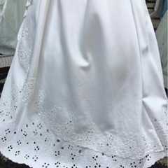 ウェディングドレス　ホワイトドレス　結婚式　新婚旅行　披露宴　前撮り　後撮りの画像