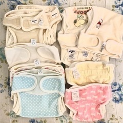 布おむつ　35枚＋10カバーのセットの画像