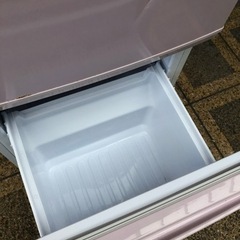 シャープ　2ドア冷蔵庫　一人暮らし　クリーニング済
