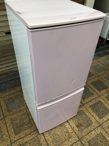 シャープ　2ドア冷蔵庫　一人暮らし　クリーニング済