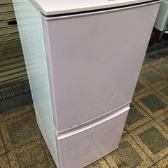 シャープ　2ドア冷蔵庫　一人暮らし　クリーニング済