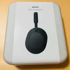 【新品未開封】SONYヘッドフォン　WH-1000XM5　ブラック